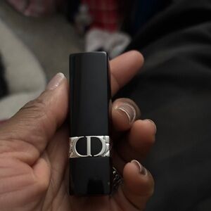 NewCristian Dior Rogue Midnight Blue and Silver Lipstick (size 846)